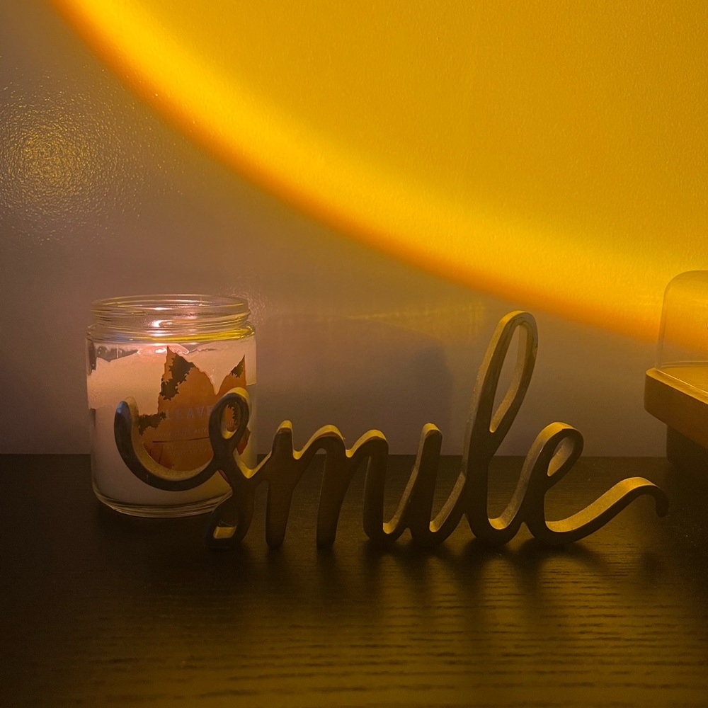 Smile Silver Art Decoration